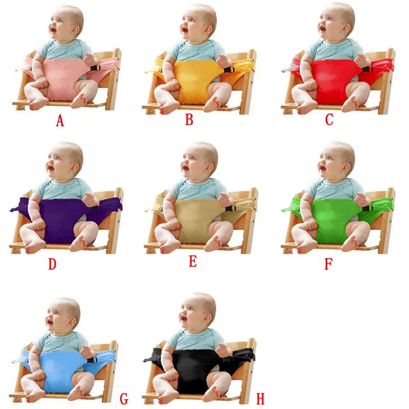 Портативный детский автокресла детский стульчик для кормления детей высокого качества ремень безопасности кормления высокий обеденный стул