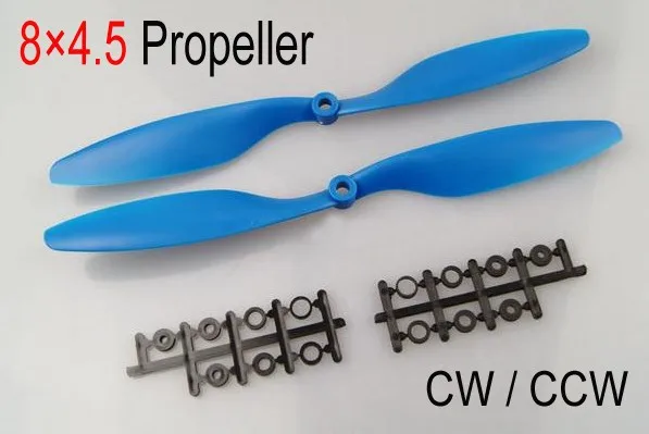 

LHM074 (Blue) 8045 Props 8x4.5 CW/CCW Propeller for multicopter quadcopter FPV