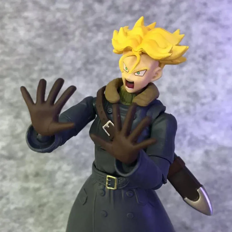 SHFiguarts Dragon Ball Super Trunks Figure Xenoverse Edition Trunks PVC Action Figure Toy Brinquedos  (7)