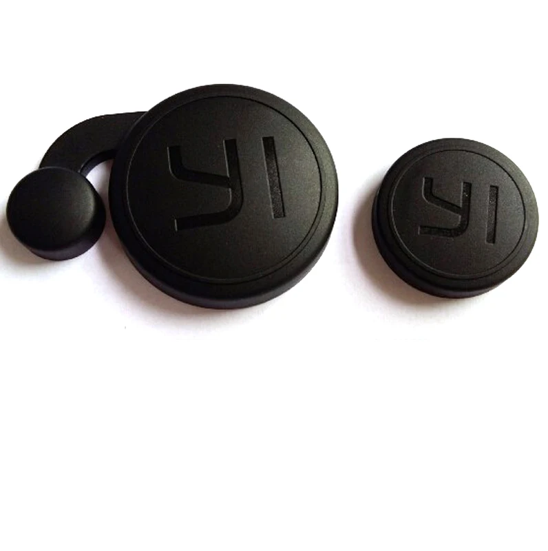 

LBKAFA 2pcs/lot For Xiao Yi Waterproof Case Cover + Lens Cover Len Cap Set For Original Xiaomi Yi Camera Accessories Xiaoyi