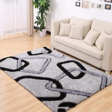 Простые корейские мягкие толстые ковры с длинными волосами для гостиной, спальни, детской комнаты, ковры для дома, напольный коврик, коврик для двери, тонкий ковер