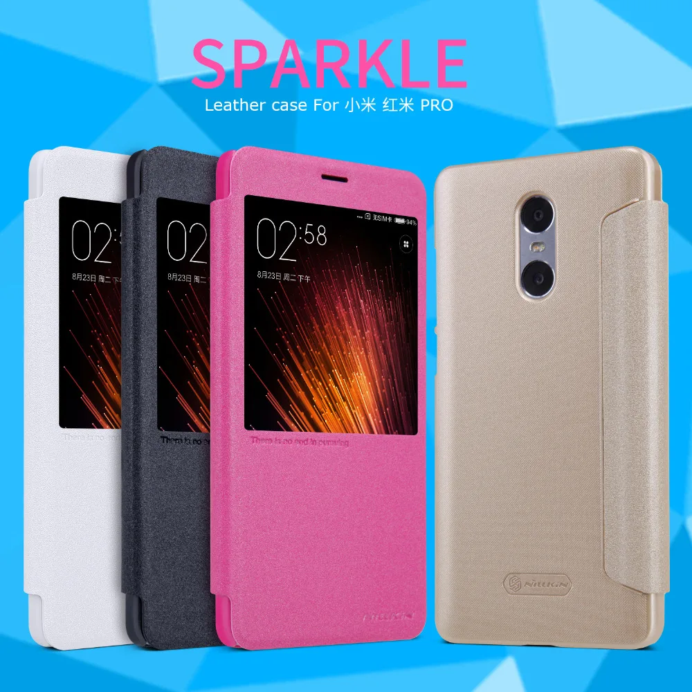 

For XIAOMI RedMi Pro phone case Nillkin case for RedMi Pro mobile phone protective hard back cover for RedMi Pro case flip cover