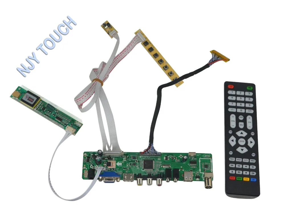 LA MV56U A New Universal HDMI USB AV VGA ATV PC LCD Controller Board for 15