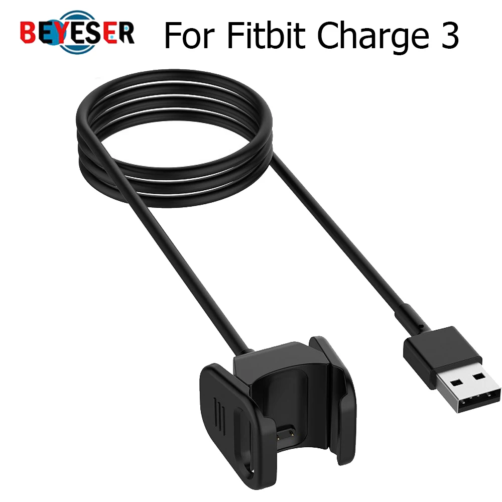 For Fitbit Charge 2/3/Versa/Lite/Ionic/Alta/Alta HR USB Charger Charging Cable 
