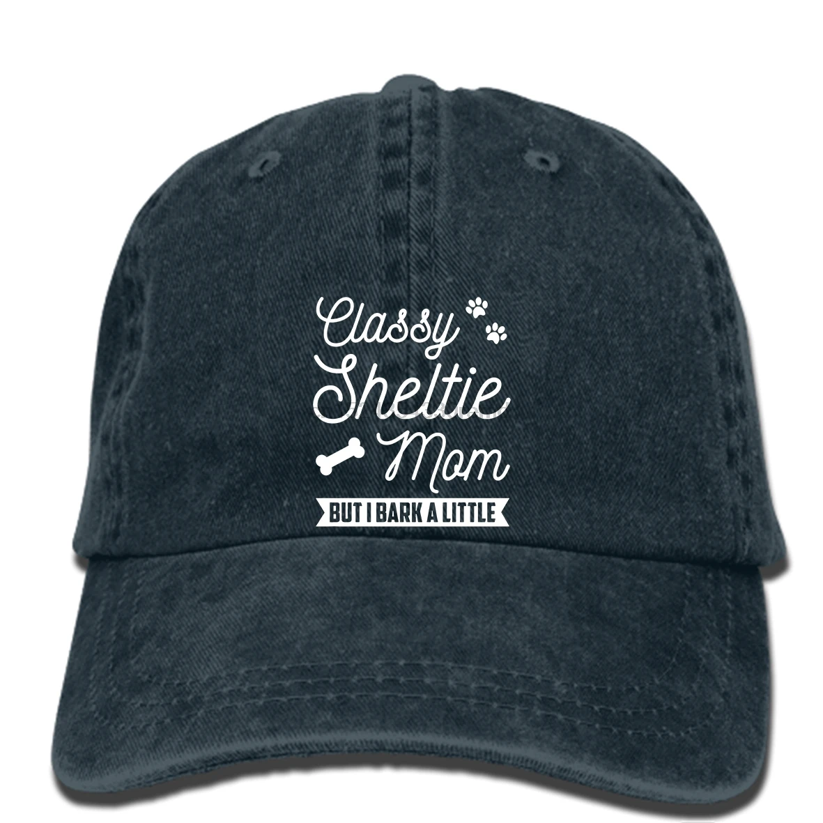 hip hop Baseball caps Funny Men hat Women novelty Sheltie Dog Classy Mom cool cap | Аксессуары для одежды