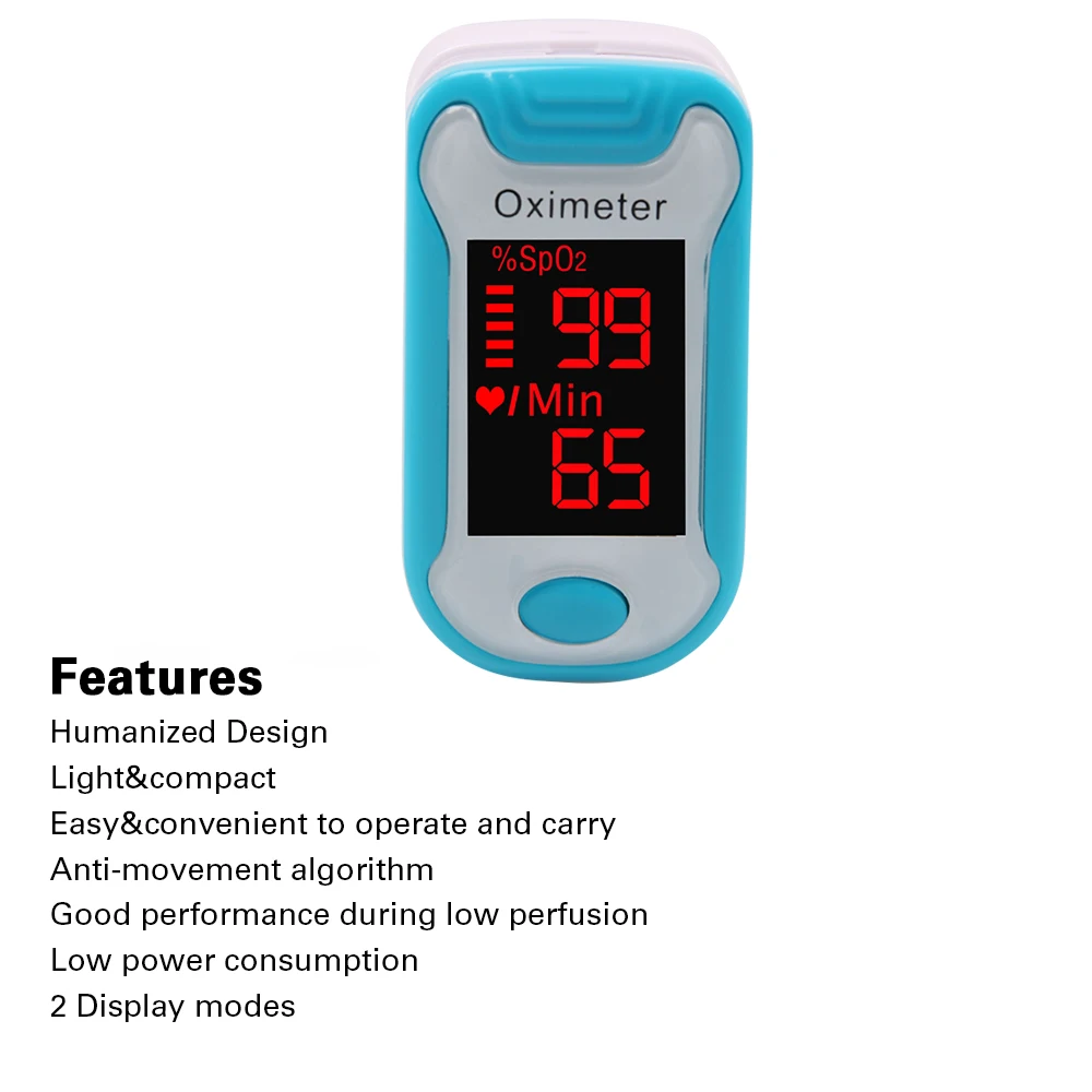 Portable Finger Oximeter Measuring Instrument Medical Equipment  Saturometer LCD Finger Pulse Oximeter Health Heartrate Monitor
