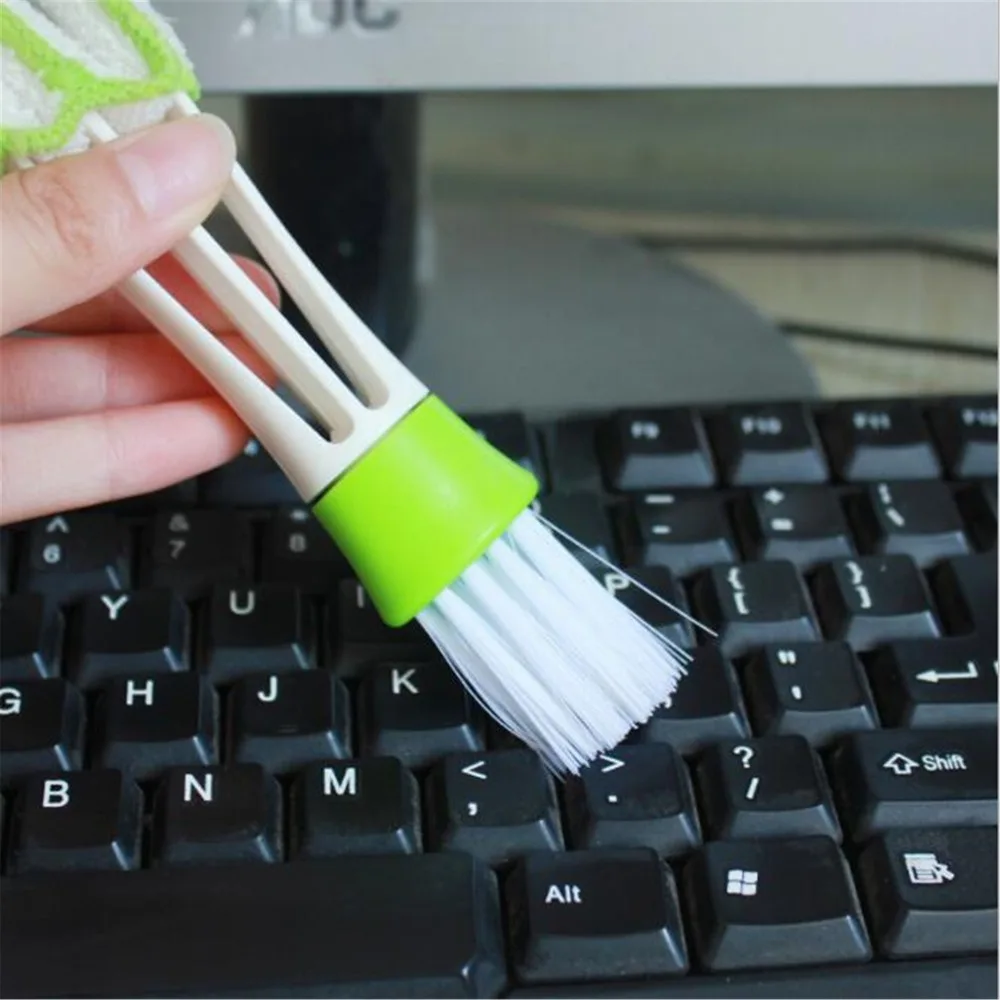

Car Auto Brushes car-styling Keyboard Dust Collector Computer Clean Tools For Citroen C4 C5 C3 For Skoda Octavia 2 A7 A5 Rapid