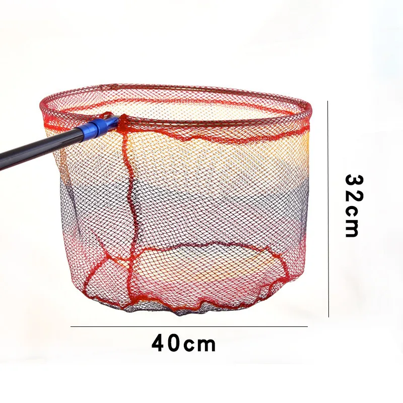Открытый круглый Быстросохнущий три раза прорезиненная сачок голова рыболовные снасти инструменты