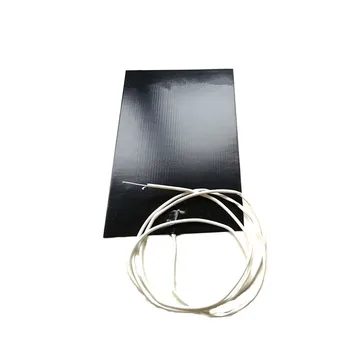 

300*500*1.5mm heat bed for 3d printer 120v 400w adhesive 1 side 100k thermistor 1000mm lead wire come out from middle of short