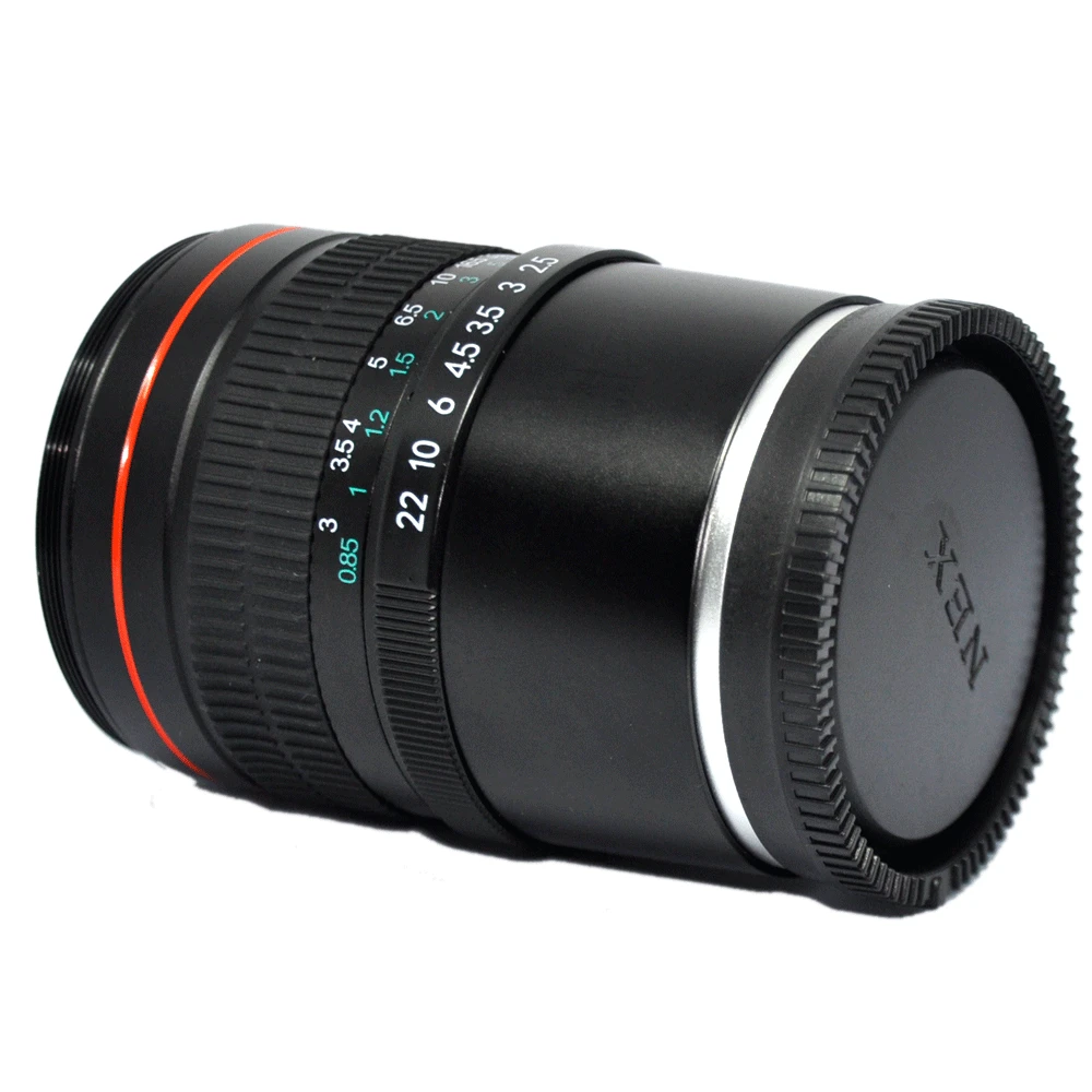 JINTU 85 мм F/1,8-22 портретная основная фиксированная полная Рамка/APS-C объектив для камеры sony A6000 A6300 A6500 A7 A7S A7R A7RII A7MII A9