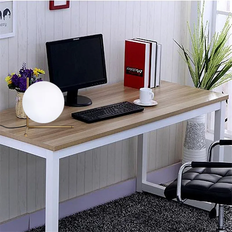  Star wish Modern nordic Glass ball table lights Retro Vintage desk Lamp E27 Loft for bedroom beside