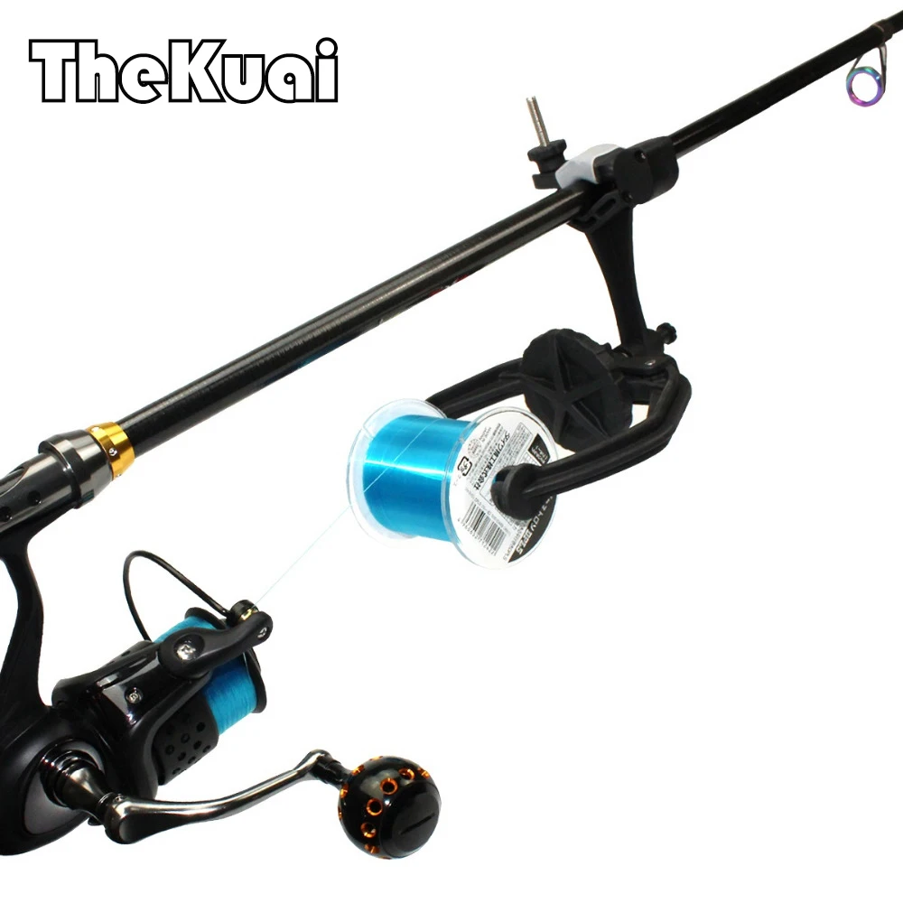 

TheKuai 2019 Fishing Reel Line Winder Spooler Machine Spinning Reel System Spinning Line Reel New 100% Graphite Construction