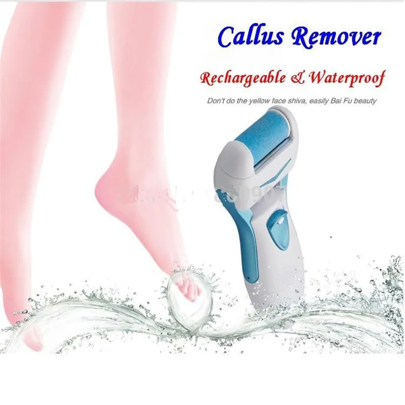 Portable electric washable foot grinder pedicure feet heel file callus