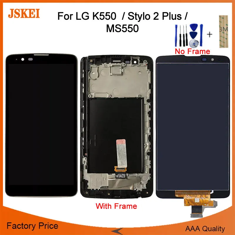 

For LG Stylo 2 Plus 4G K550 MS550 LCD Display Touch Screen Digitizer Assembly Repair Parts For LG Stylo 2 Plus