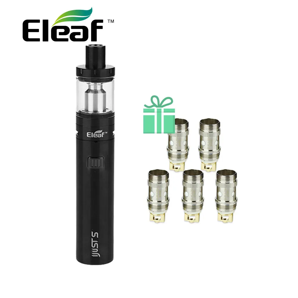 Оригинальный комплект Eleaf iJust S с аккумулятором 3000 мА · ч 5 шт. атомайзер EC Coil Ijusts