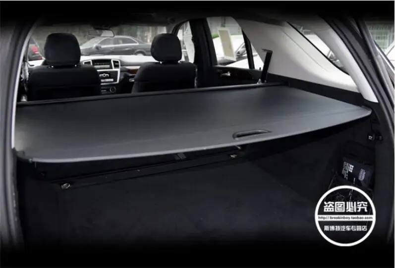

High Qualit Car Rear Trunk Cargo Cover Security Shield Screen shade Fit For Benz W164 ML300 ML350 ML500 2006-2012 BY EMS