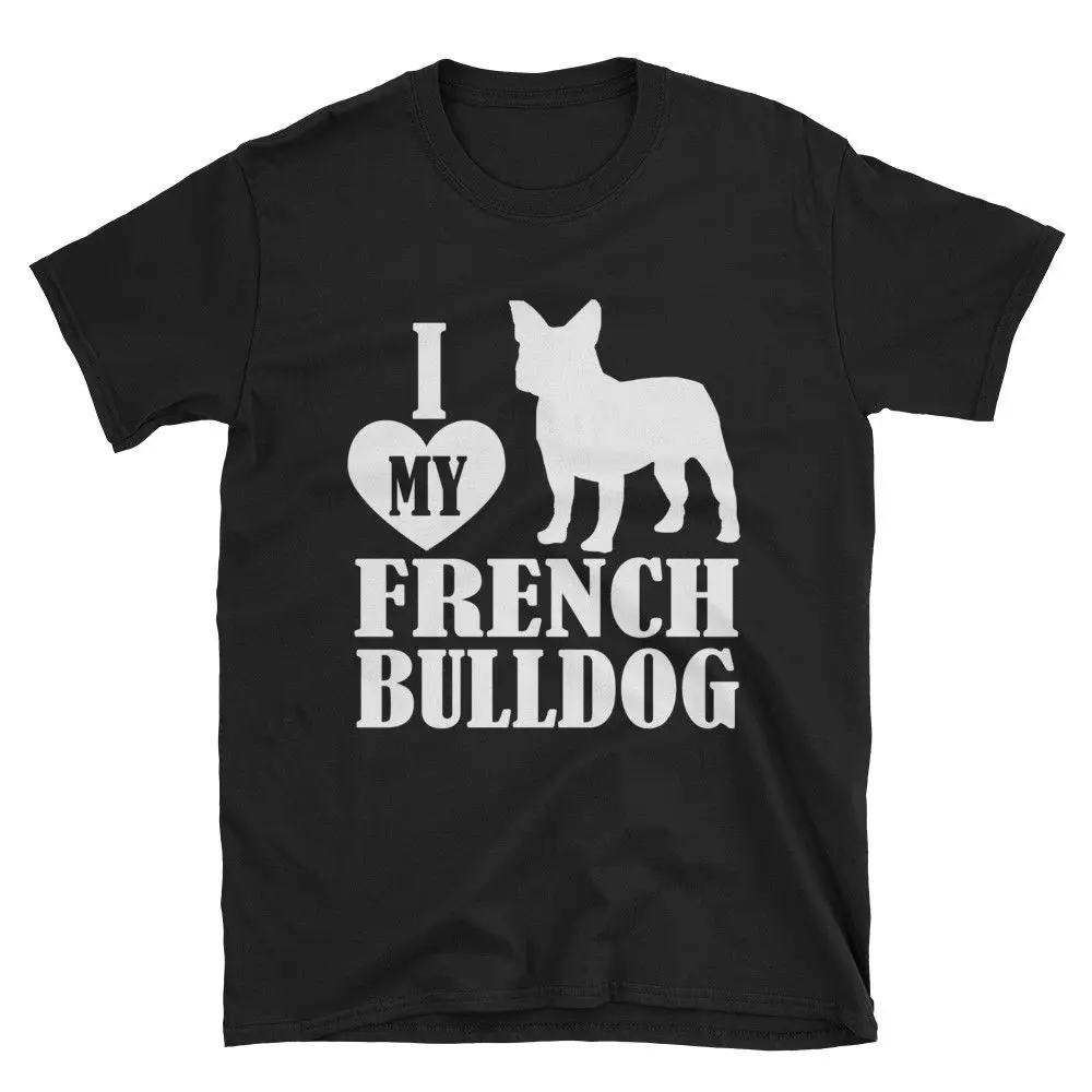 French Bulldog Unisex Cotton Tee T Shirt Gift For Frenchie Owner, Dog