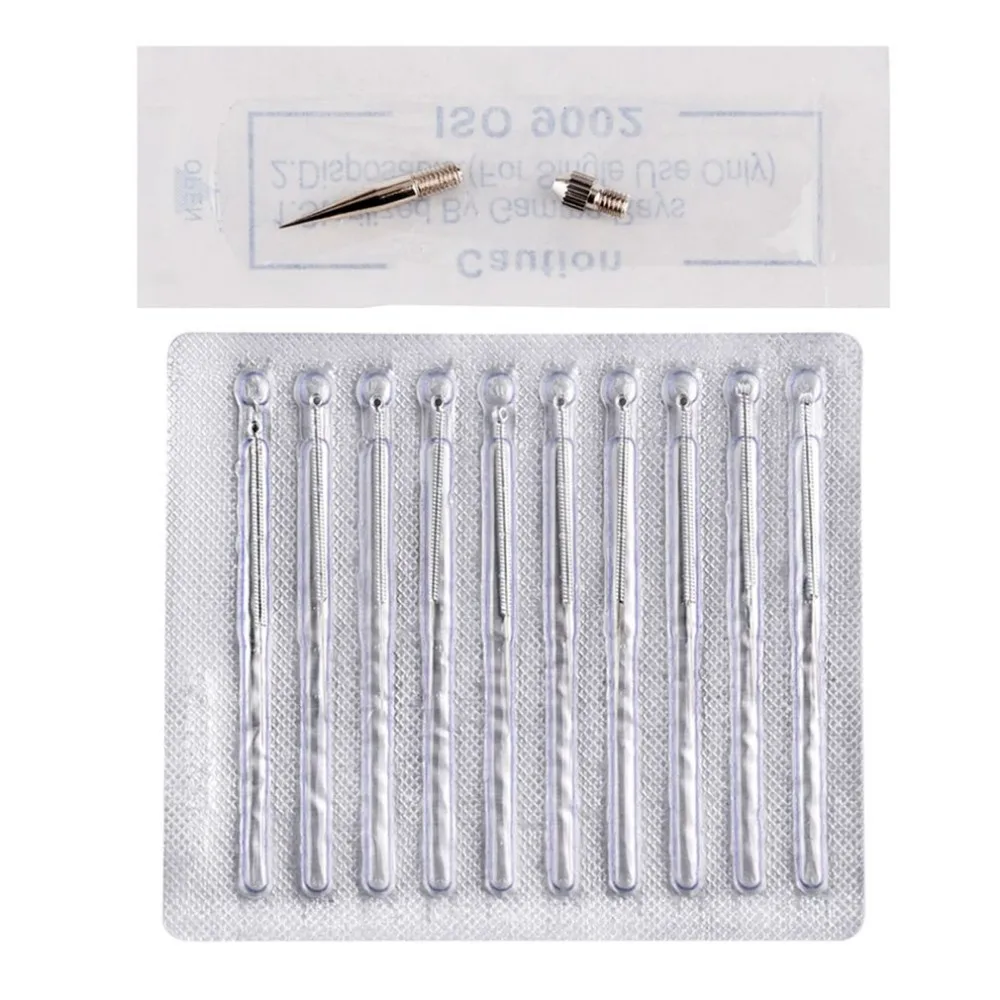 

Spot Remover Dedicated Freckle Removal Needles Skin Mole Wart Tag Tattoo Removal Pen Parts 10Pcs Needles & Needles Head & Cap