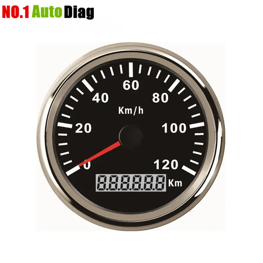 

High Quality 85mm 120KMH GPS Speedometer Digital Gauge Stainless for Car Truck Boat 12V 24V IP67 Waterproof DIY Digital Gauge