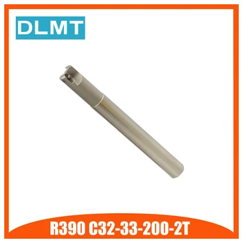

R390 C32 33 200 2T Indexable Shoulder End Mill Arbor End Milling Holder CNC Lathe Mill Cutter Holder