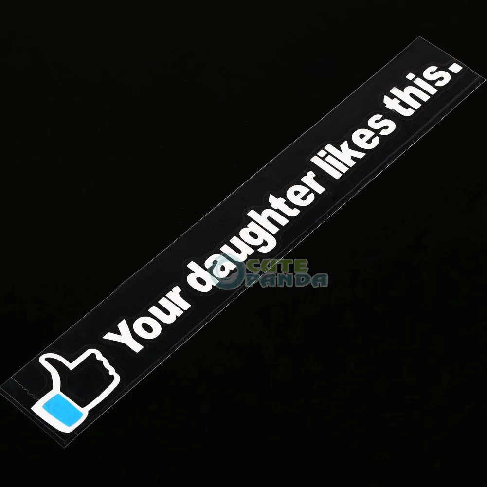 Funny Car DECAL STICKER Words Graphic Waterproof Auto CAR Vehicles Rear