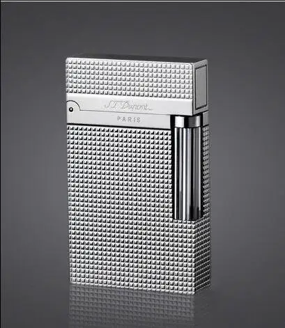S T Dupont Memorial lighter Bright Sound Silver lighter
