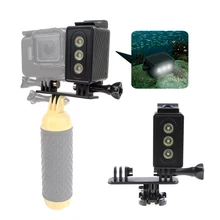 30m Camera Underwater Diving LED Lamp Video Light Waterproof LED Lights For Gopro Hero 4 Action Sports Camcorder