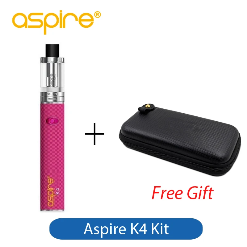 

Electronic Cigarette Original Aspire K4 Quick Start Kit With 3.5ml Cleito Tank 2000mah K4 Battery 0.27ohm Aspire Cleito Coils