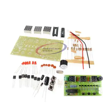 

C51 Digital Electronic Clock Suite DIY Kit Six 6 Bits Electronic Parts and Components Eletronicos Electronic DIY Kit
