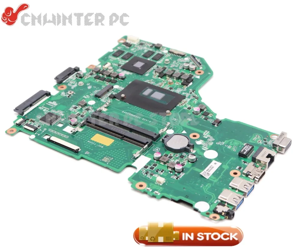 NOKOTION для ноутбука Acer aspire F5-572G Mtherboard NBG3H11001 NBG3H110015 DA0ZRWMB6G0 I5-6200U CPU 940M GPU | Компьютеры и