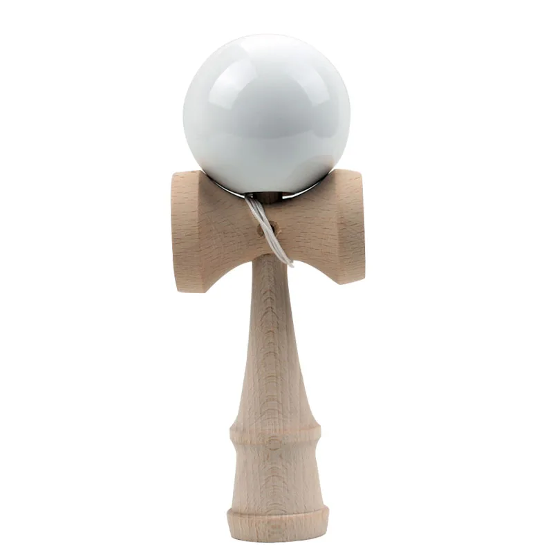 Деревянная игрушка Kendama для детей и взрослых, 18 см, искусственная краска, трещины, профессиональный Kendama, умелый мяч для жонглирования, традиционная игра, игрушка для спорта на открытом воздухе