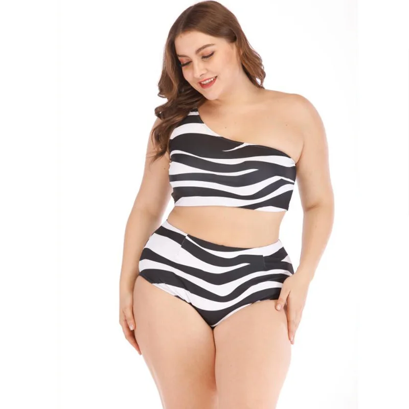 CATTLEYA 4XL большой плюс размер купальник женский сексуальный из двух частей