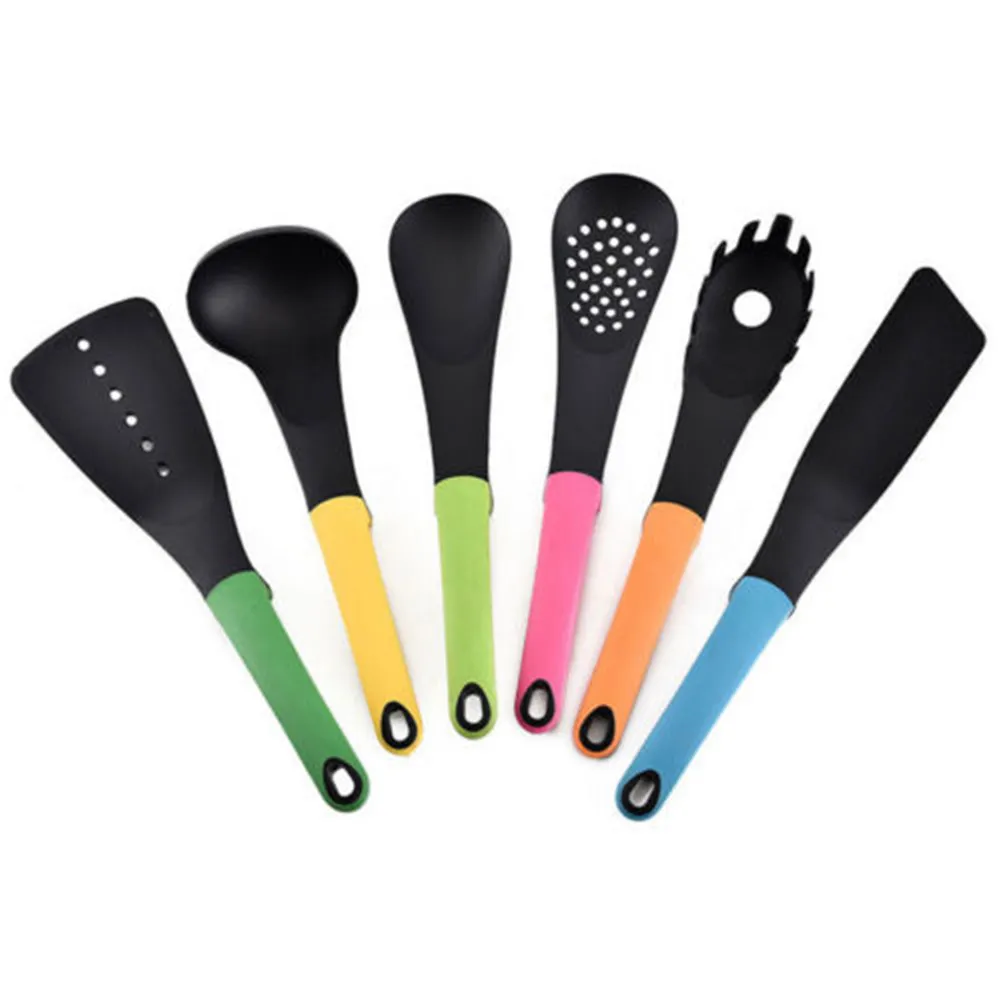 2018 Modern New Fashion Creative High-quality 6pcs Kitchen Utensils Set Heat Resistant Cooking Tools Cookware
