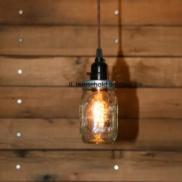 Online Mason Jar Pendant Light Lamps Lighting Fixtures Bar Placeholder Mason Jar Pendant Light Lamps Lighting Fixtures Bar Rustic Edison Bulb Ac90 260v Novelty