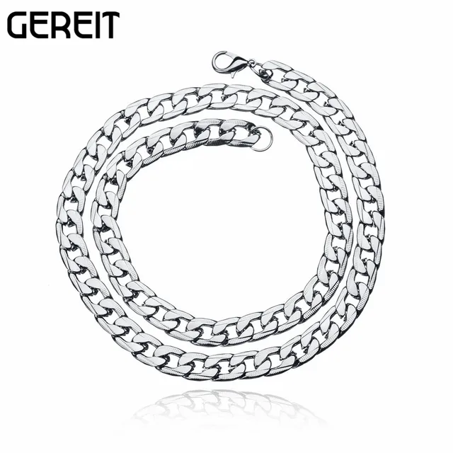 Prezzo all\'ingrosso Hip Hop PunK Rock Catene Collane Moda In Argento ... Prezzo all\'ingrosso Hip Hop PunK Rock Catene Collane Moda In Argento ...