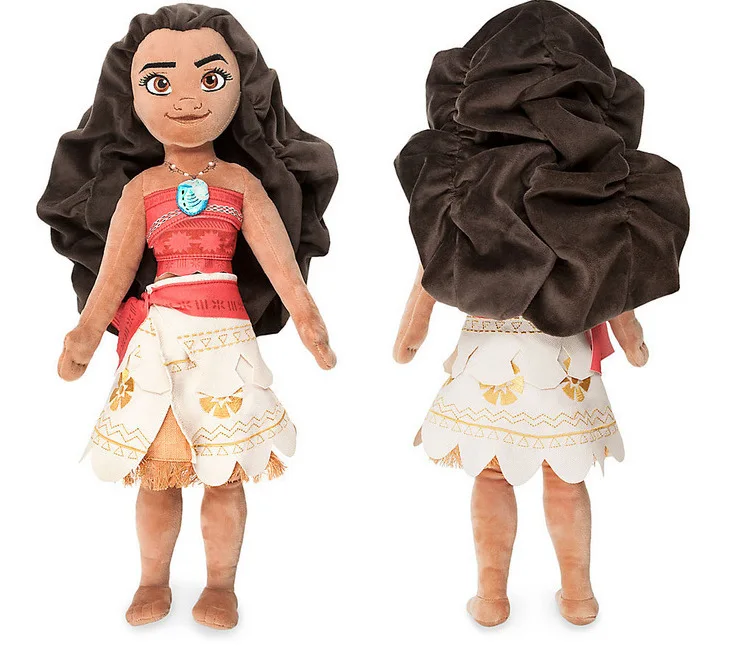 Моана плюшевые игрушки каваи принцесса Моана Мауи Heihei Плюшевые игрушки мультфильм Моана Приключения куклы игрушки подарок для детей девочек - Цвет: moana 50cm