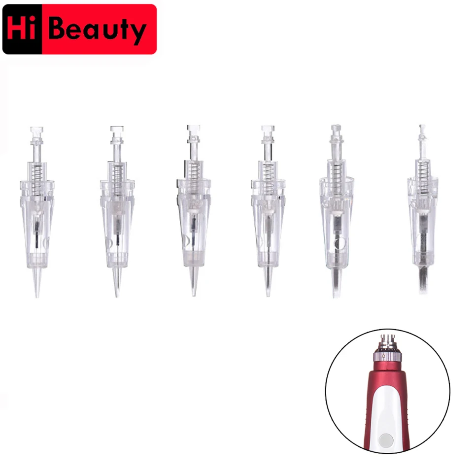 30pcs/lot Disposable Bayonet Tatu Tattoo Needles Cartridges For Permanent Microblading Blading Makeup 1P 1D 2P 3P 3F 5P 5F 7P 7F