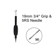 EZ-681-5RS Профессиональный 5RS 40 шт. тату машина трубы черные одноразовые 19 мм насадки для тату тела с тату иглы для T