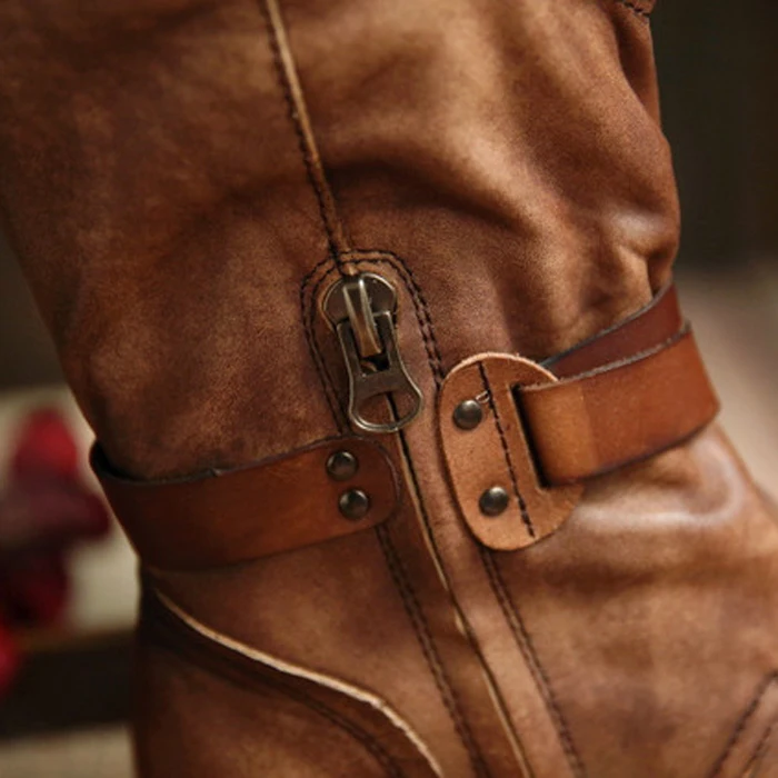 La Medio Del Lining Principal Capa Mujeres Lining Cinturón coffee Bajo Plush Botas black Lateral ever Las coffee Tacón Yd Hebilla Black Zurriago Casual De Cremallera Caballero gwIZXnPq