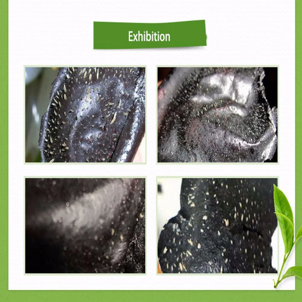 Blackhead Remove Facial Masks Deep Cleansing Purifying Peel Off Acne Black Mud Facail Face black Mask 50ML 5