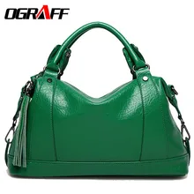 OGRAFF Luxury Handbags Women Bags Designer Famous Brands PU Leather Bag Female Crossbody Messenger Shoulder Bag