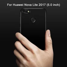 

Case For Huawei Nova Lite 2017 Case 5.0 inch Luxury Matte Silicone Soft Cover For Huawei Nova Lite 2017 Phone Case NovaLite 2017