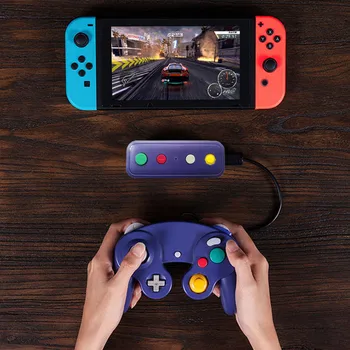 

Mini Portable Mobile Game Controller Game Bluetooth Converter Adapter For Nintendo Game Cube WII SNES Switch Bluetooth Converter