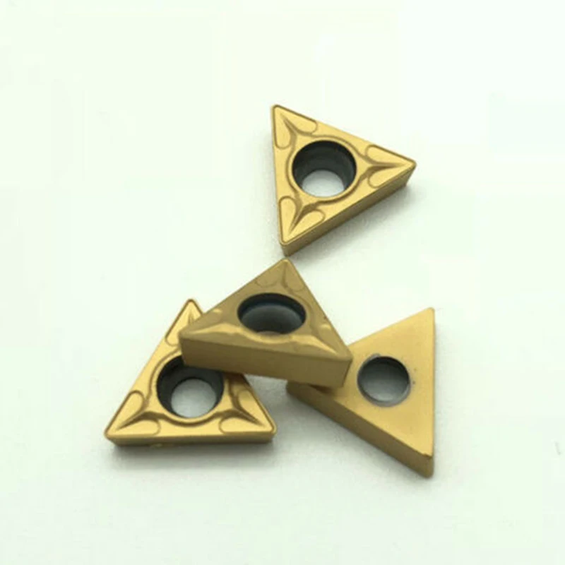 10pcs Internal Turning Tool Carbide Internal Threading Inserts Lathe Cutter for TCMT110204 US735