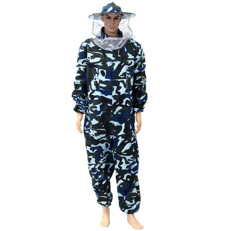 Camouflage Protective Clothing Beekeeper Portable Bee Set Thorn Cleaning Workwear Beekeeping DFW053 | Безопасность и защита
