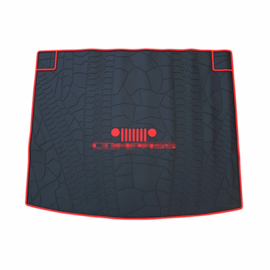 For Jeep Compass 2017 2018 2019 Dedicated Car Cargo Rear Trunk Mat Boot