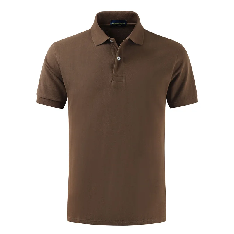 High quality 100% cotton men's POLO shirt, short sleeves, summer lapel, English wind blouse High quality 100% cotton men's POLO shirt, short sleeves, summer lapel, English wind blouse