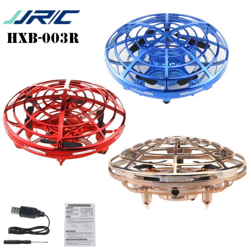 

JJRC HXB-003R Mini Drone Infrared Sensing Control RC Quadcopter Induction Altitude Hold Headless Mode RTF UFO Dron Free Shipping