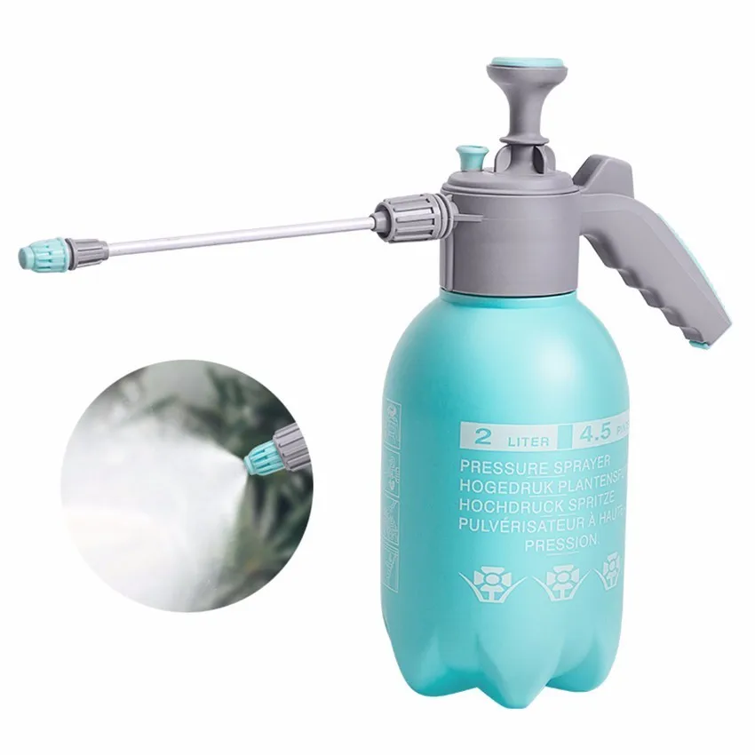 

New 2L Water Sprayer Portable Pressure Garden Spray Bottle Kettle Plant Flowers Watering Can Pressurized Sprayer Garden Tool