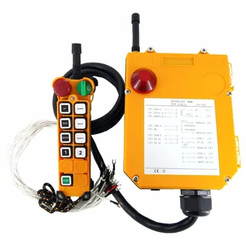 

F24-8D(include 1 transmitter and 1 receiver)/8 buttons 2 Speed Hoist crane remote control wireless Uting remote control